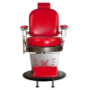 ActivShop GABBIANO FOTEL BARBERSKI RED STAR
